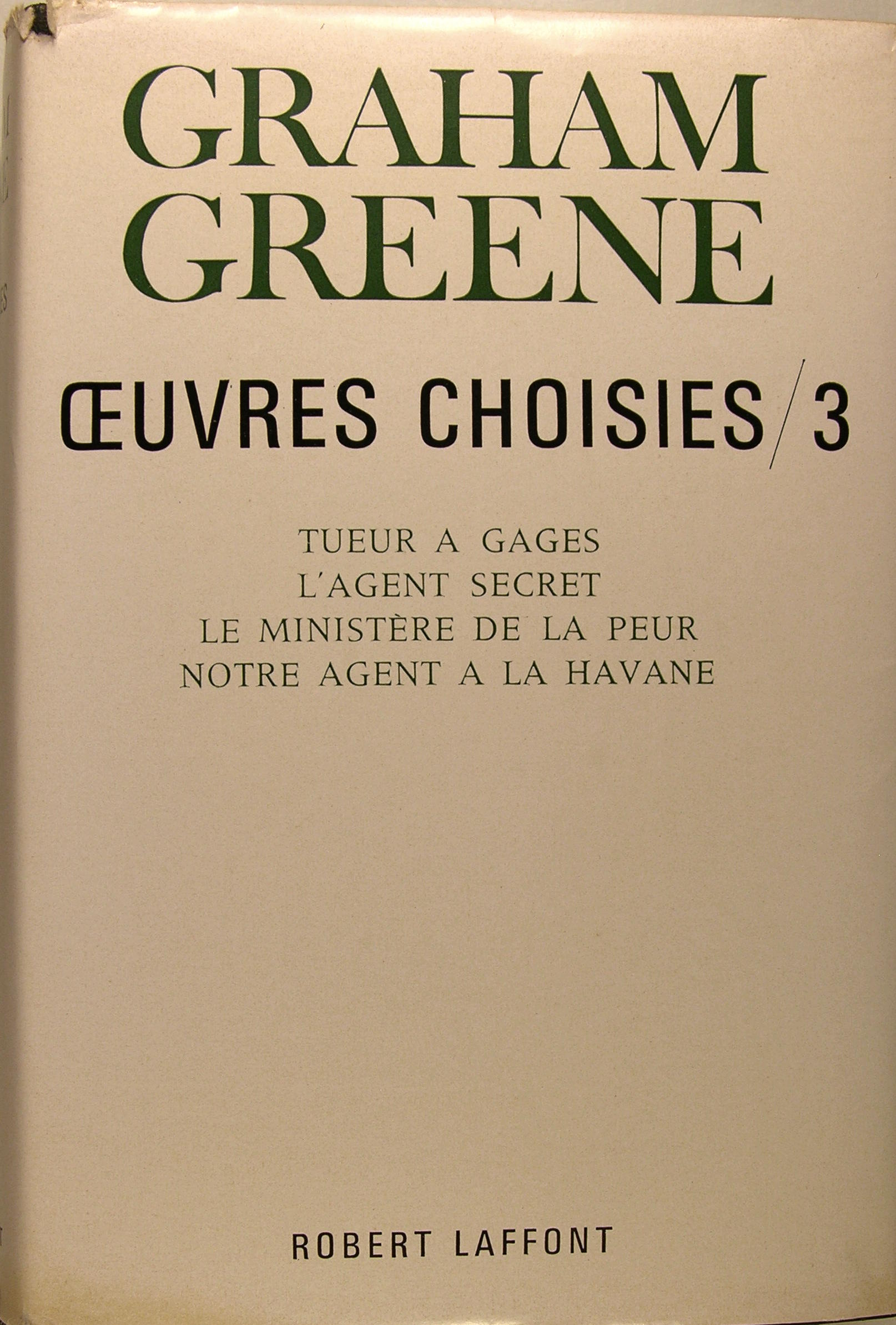 Oeuvres choisies Tome 3.
