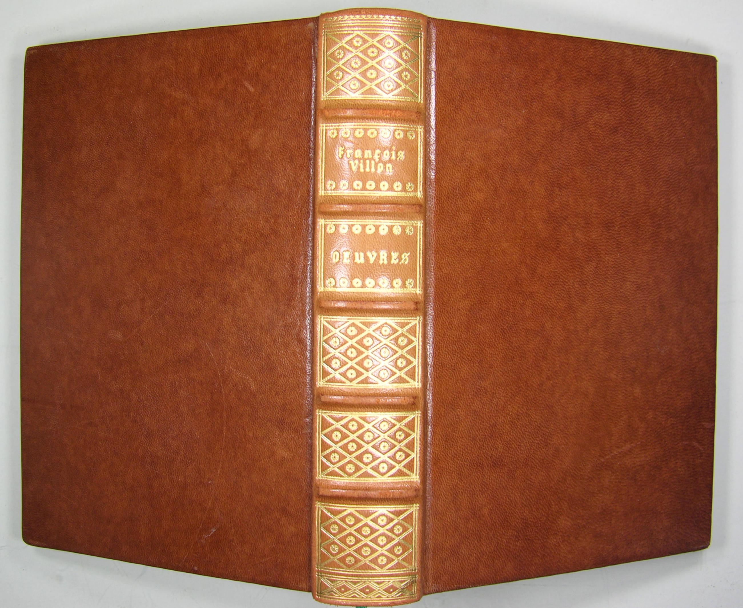 Oeuvres de Maîtres François Villon.