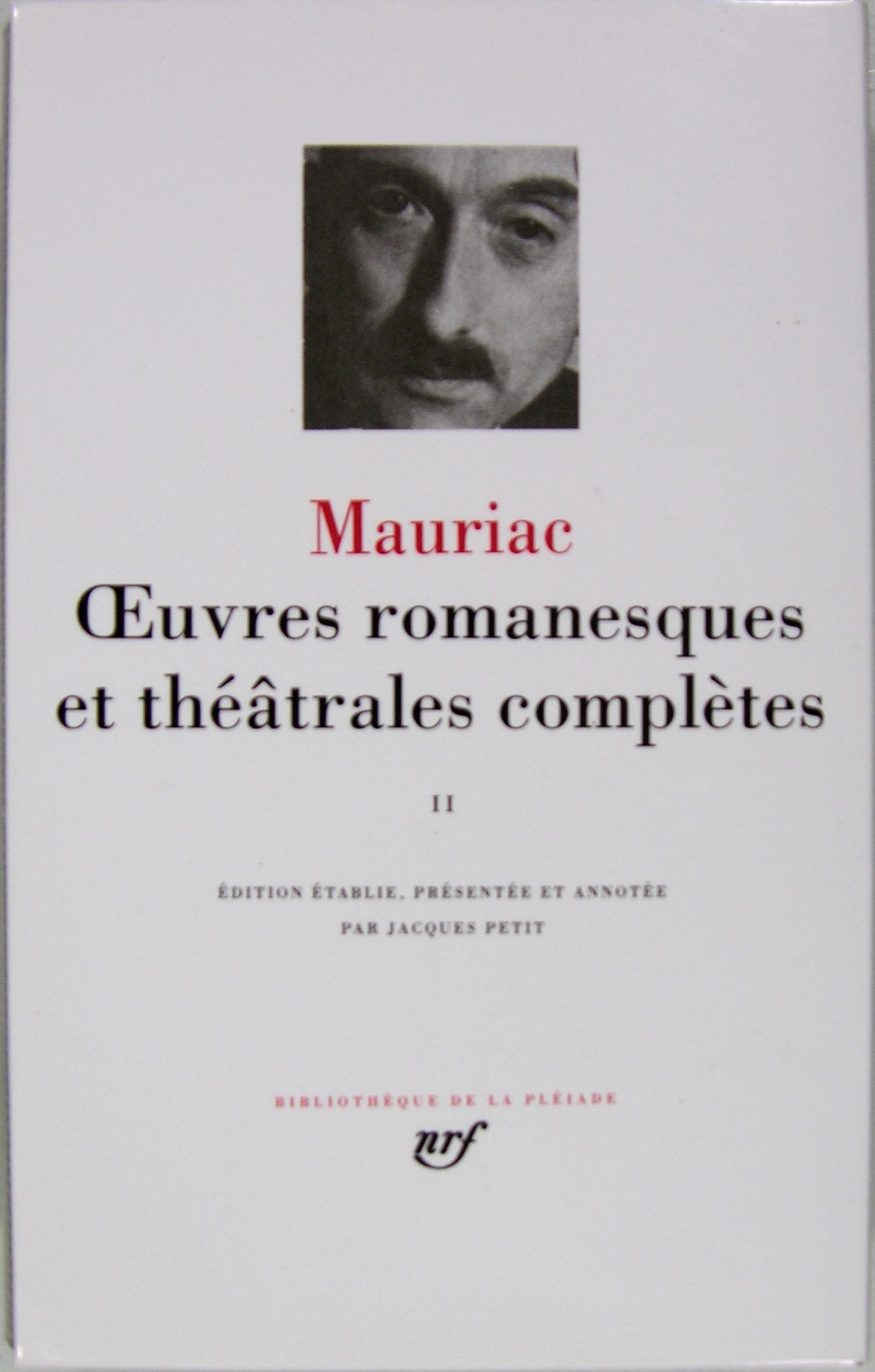 Oeuvres romanesques et théâtrales complètes - II.