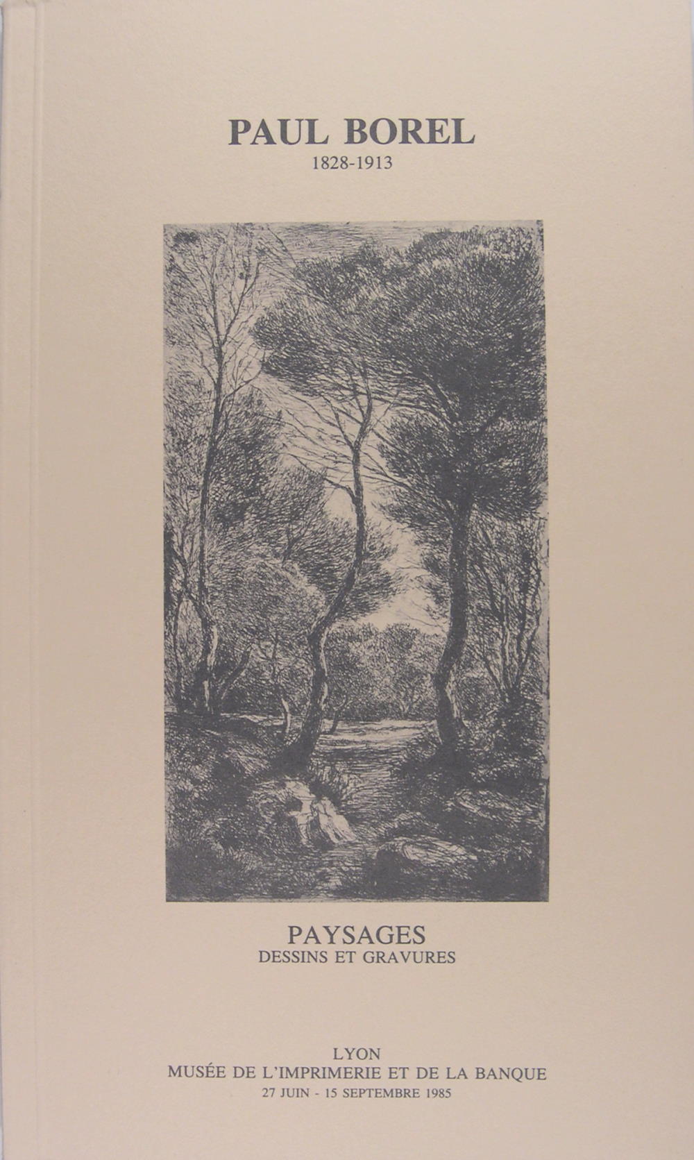 Paul Borel - Paysages dessins et gravures