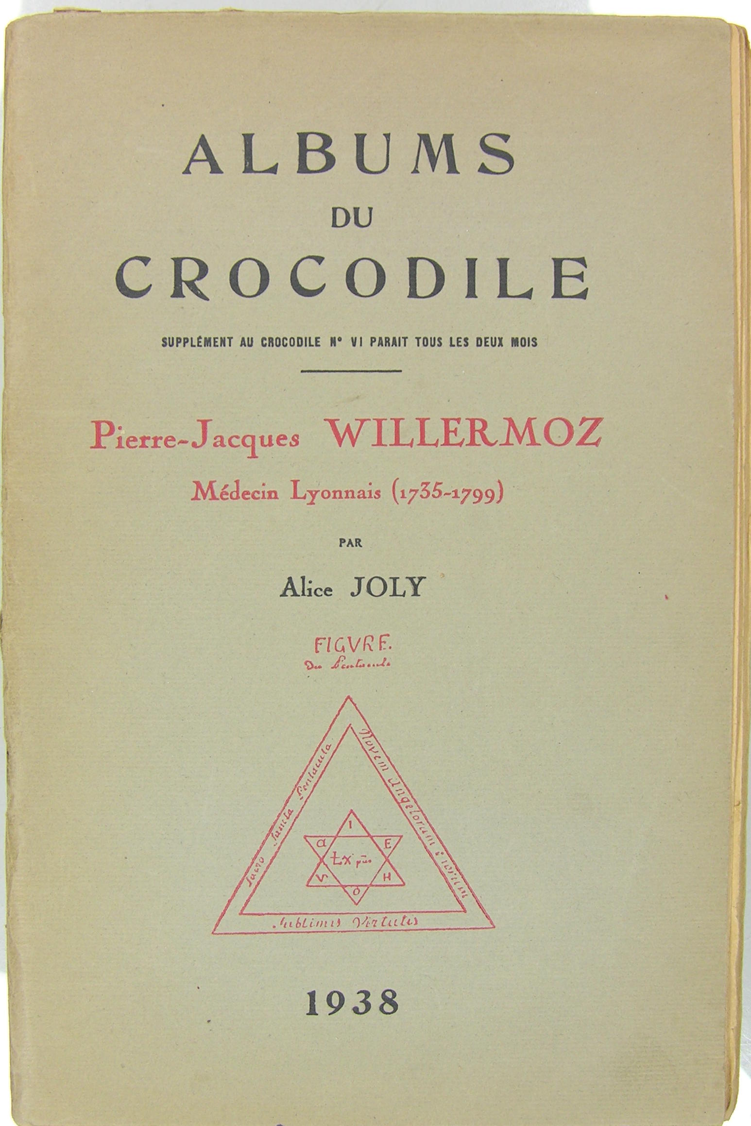 Pierre Jacques Willermoz - Médecin lyonnais (1735-1799)
