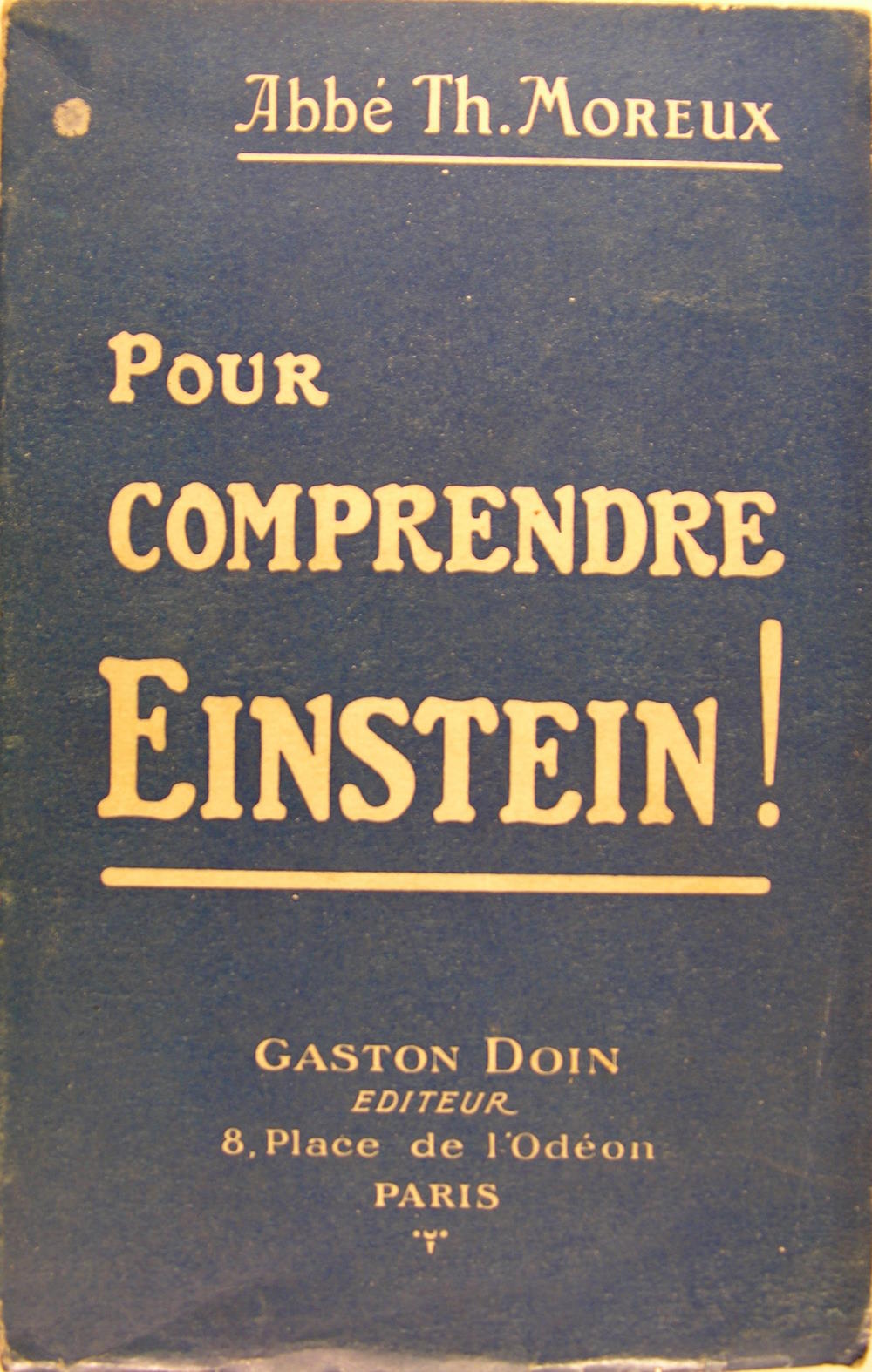 Pour comprendre Einstein !