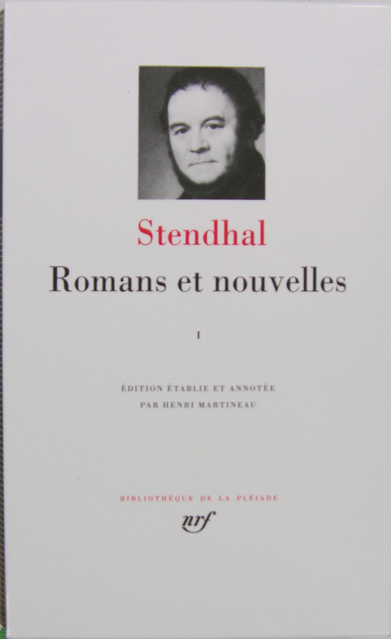 Romans et nouvelles Tome I.