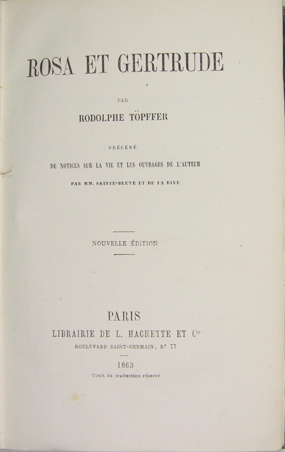 Rosa et Gertrude