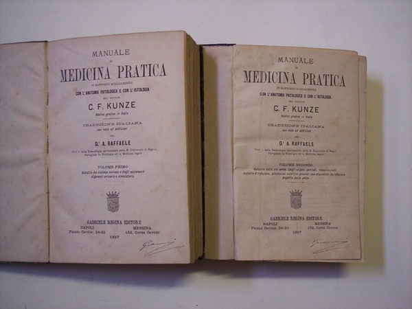 Manuale di medicina pratica in rapporto specialmente con l'anatomia patologica …
