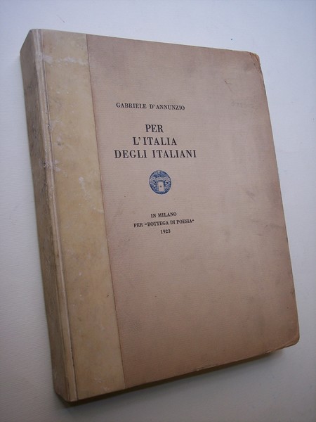 Per l'Italia degli Italiani.