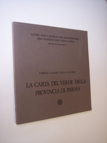 La carta del verde della provincia di Parma.