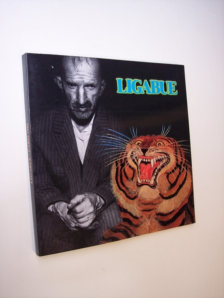 Antonio Ligabue sculpteur et peintre.