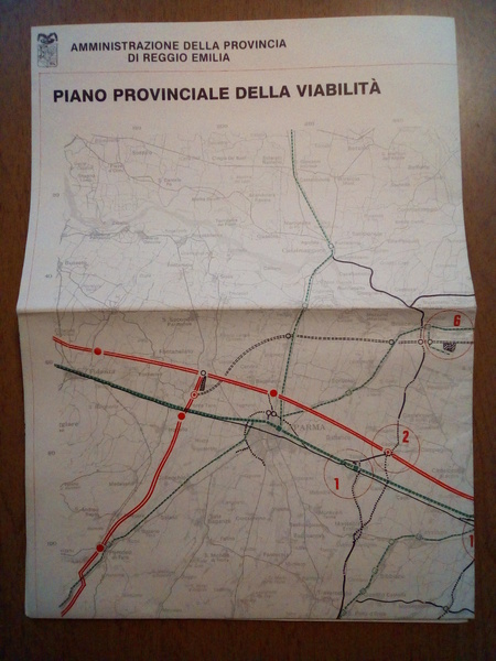 Piano provinciale della vialbilità - Piano dei trasporti di bacino.