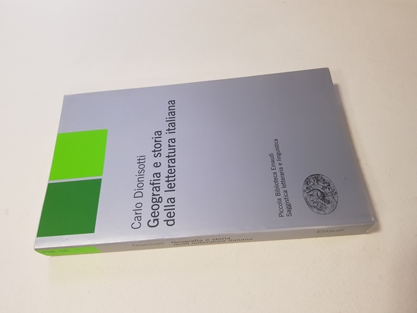 Geografia e storia della letteratura italiana.