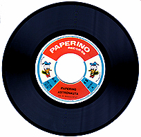 Paperino astronauta. (Disco 45 giri)