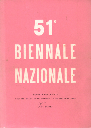 Cinquantunesima biennale nazionale d’arte.