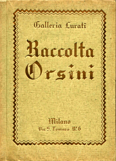 Catalogo della vendita all’asta della raccolta Orsini.