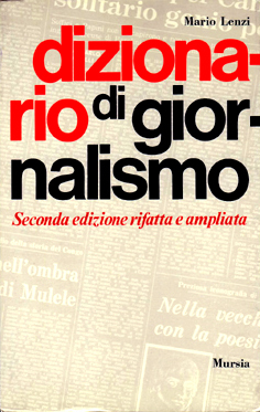 Dizionario di giornalismo.