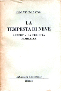 La tempesta di neve.