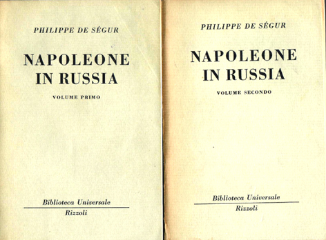 Storia di Napoleone e della grande armata durante l’anno 1812.