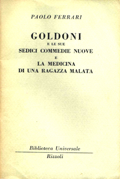 Goldoni (Carlo) (Venezia 1707 - Parigi 1793)