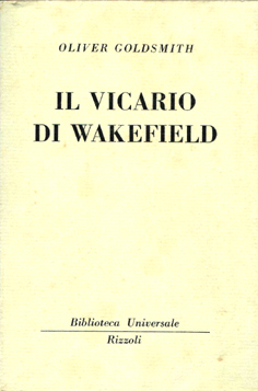 Il vicario di Wakefield.