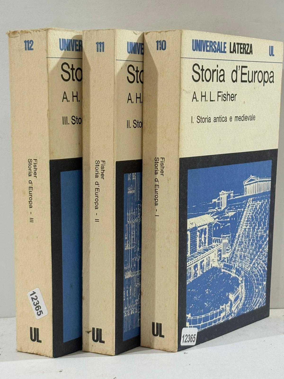 110, 111, 112 - Storia d'Europa - I. Storia antica …