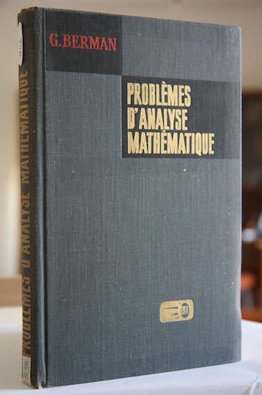 Problemes d’analyse mathematique