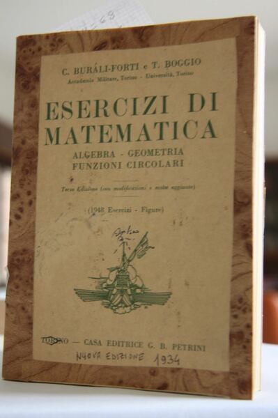 Esercitazioni di matematica