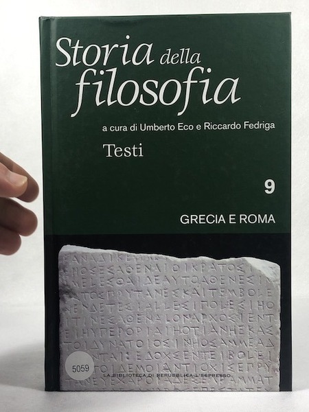 Storia della filosofia - Grecia e Roma