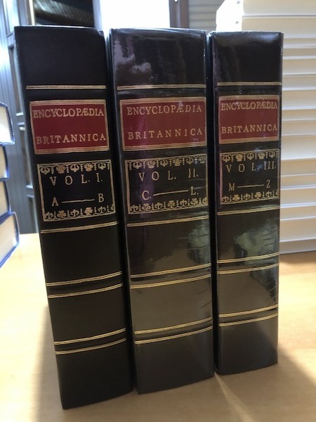 Authentic Replica of the First Edition of the Encyclopedia Britannica, …