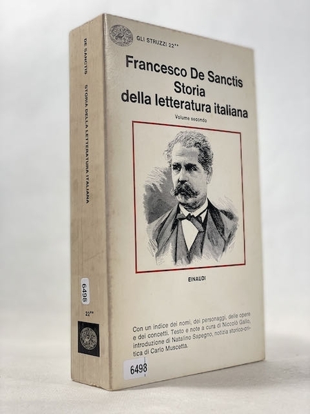 Storia della letteratura italiana Vol. II