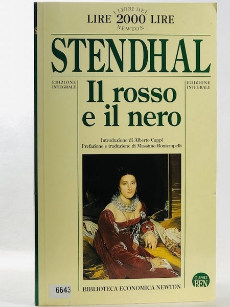 Il rosso e il nero.