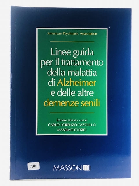 Linee guida per il trattamento della malattia di Alzheimer e …