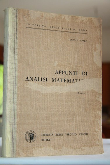 Appunti di analisi matematica Parte I