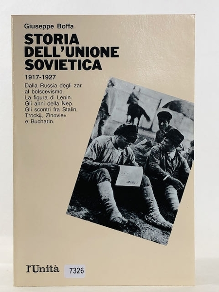 Storia dell'unione sovietica 1917-1927 ,