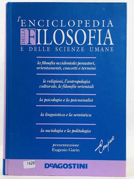 L'enciclopedia della filosofia e delle scienze umane