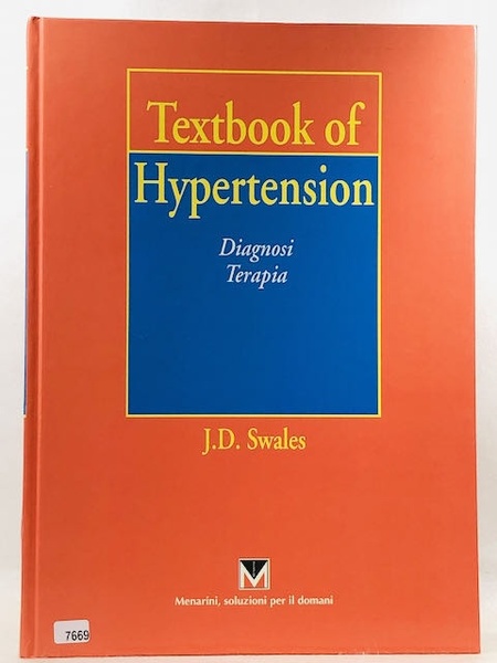 Textbook of Hypertension - Diagnosi Terapia