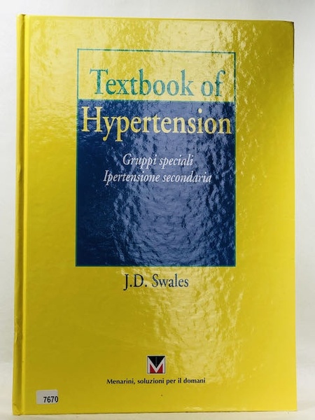 Textbook of Hypertension - Gruppi speciali Ipertensione secondaria