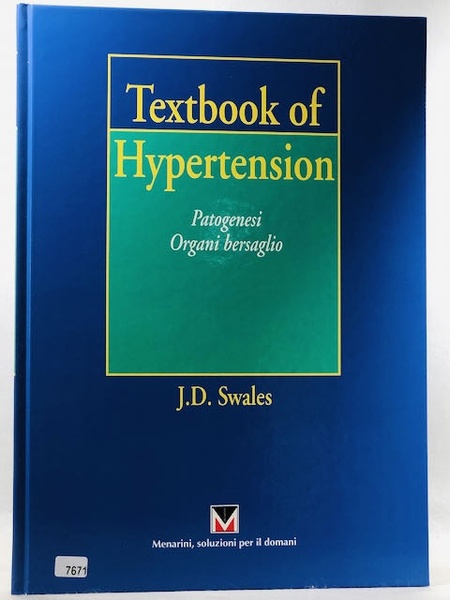 Textbook of Hypertension Patogenesi Organi bersaglio