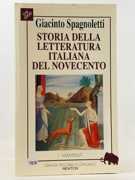 Storia della letteratura italiana del Novecento