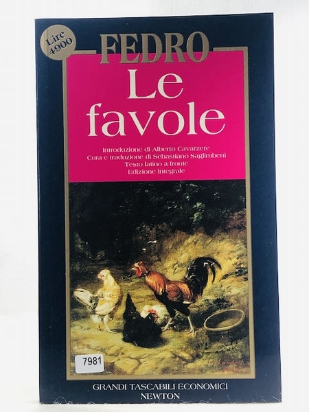 Favole. Testo latino a fronte