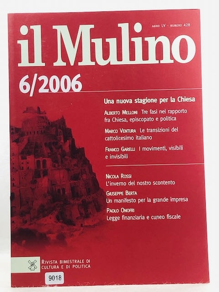 Il Mulino 6/2006 - num. 428 - Una nuova stagione …