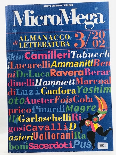 MicroMega 3/2002 - Almanacco di Letteratura