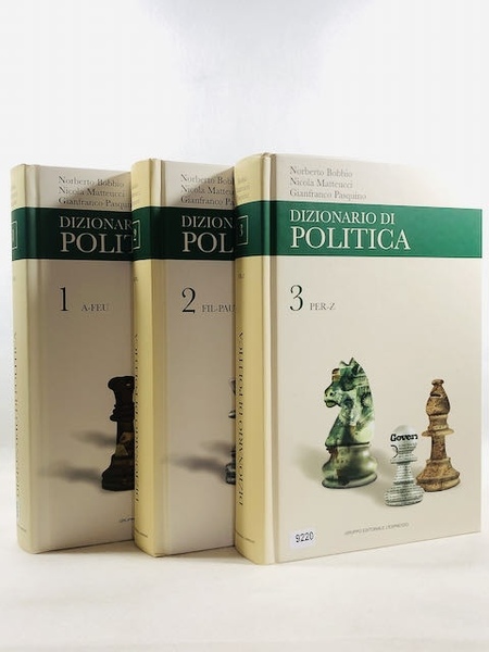 DIZIONARIO DI POLITICA 3 VOL
