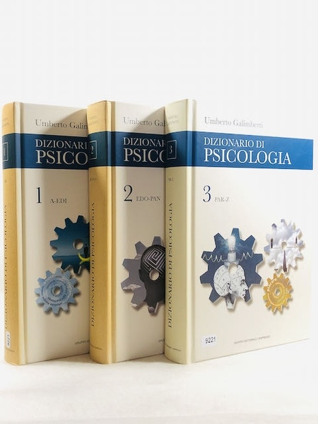 Dizionario di Psicologia 3 Volumi- A-EDI : EDO-PAN : PAR-Z