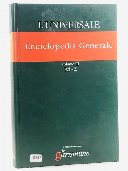 L'Universale Enciclopedia generale 3 volumi 1 A-Fru 2 Fum-Pol 3 …