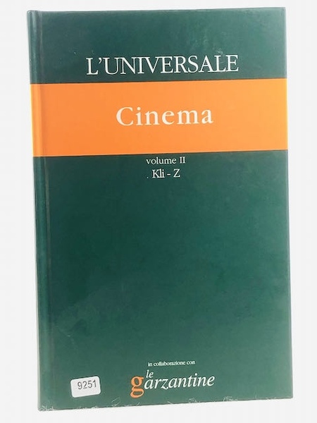 L’UNIVERSALE - CINEMA 2 volumi - A-Kir / Kli-Z