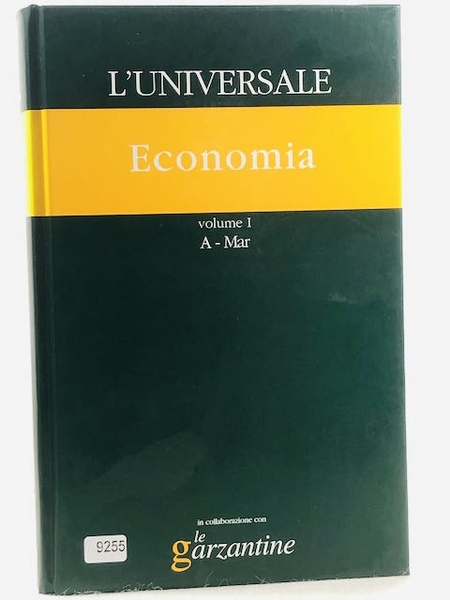 L'Universale: Economia vol. 1 A-Mar