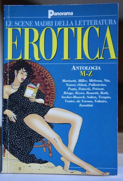 Le scene madri della letteratura Erotica Antologia M Z