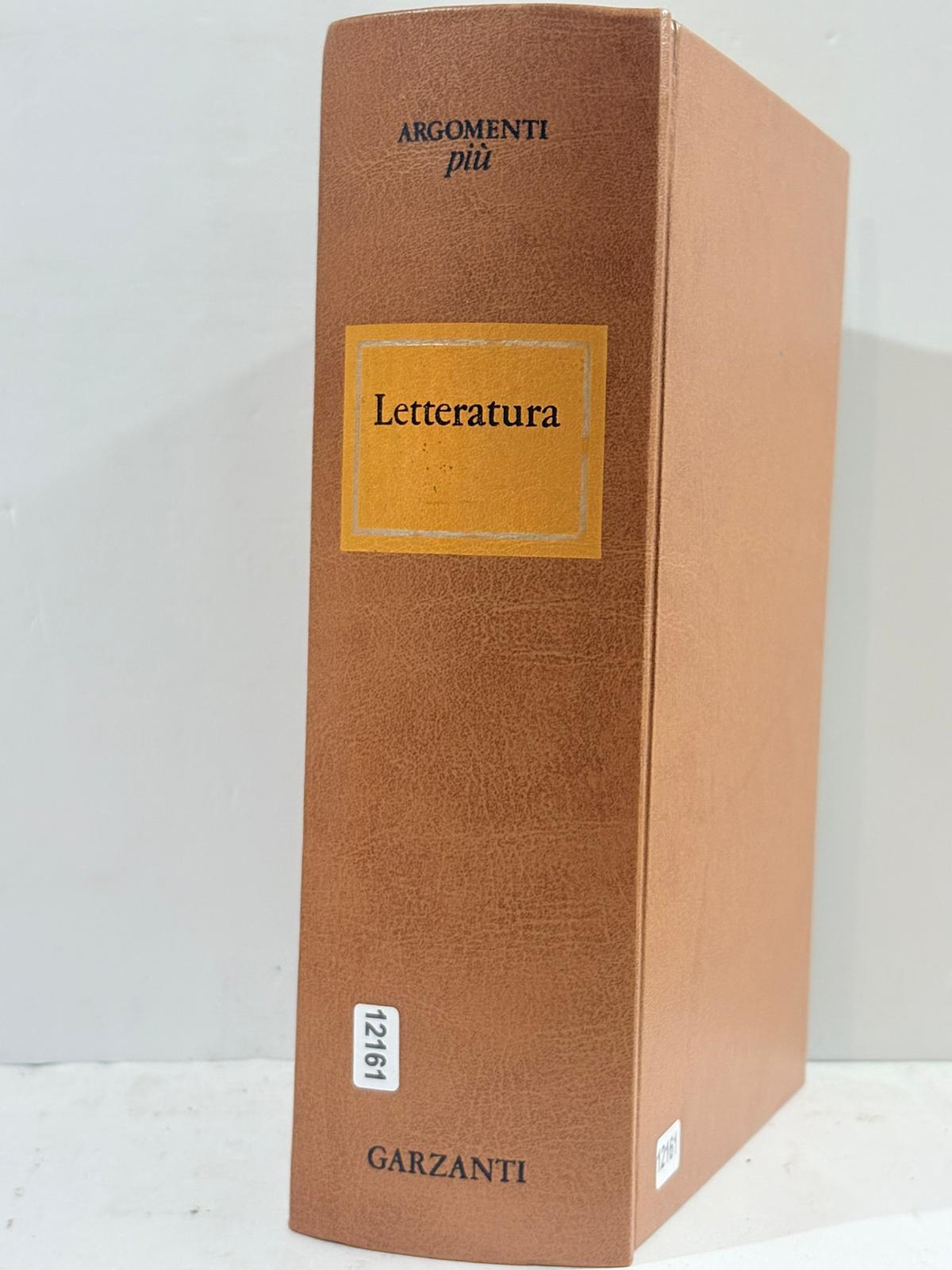 Argomenti piů Letterattura