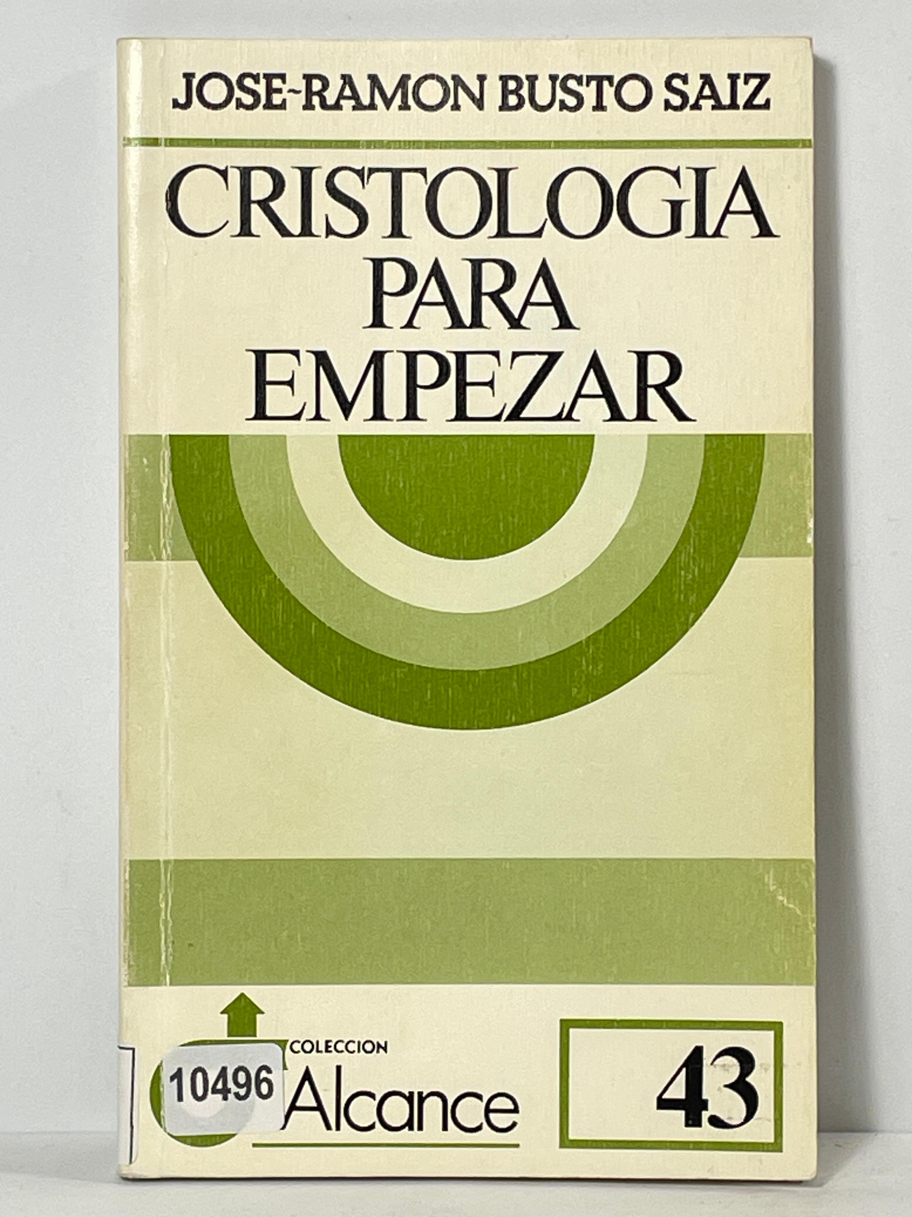 Cristologia Para Empezar
