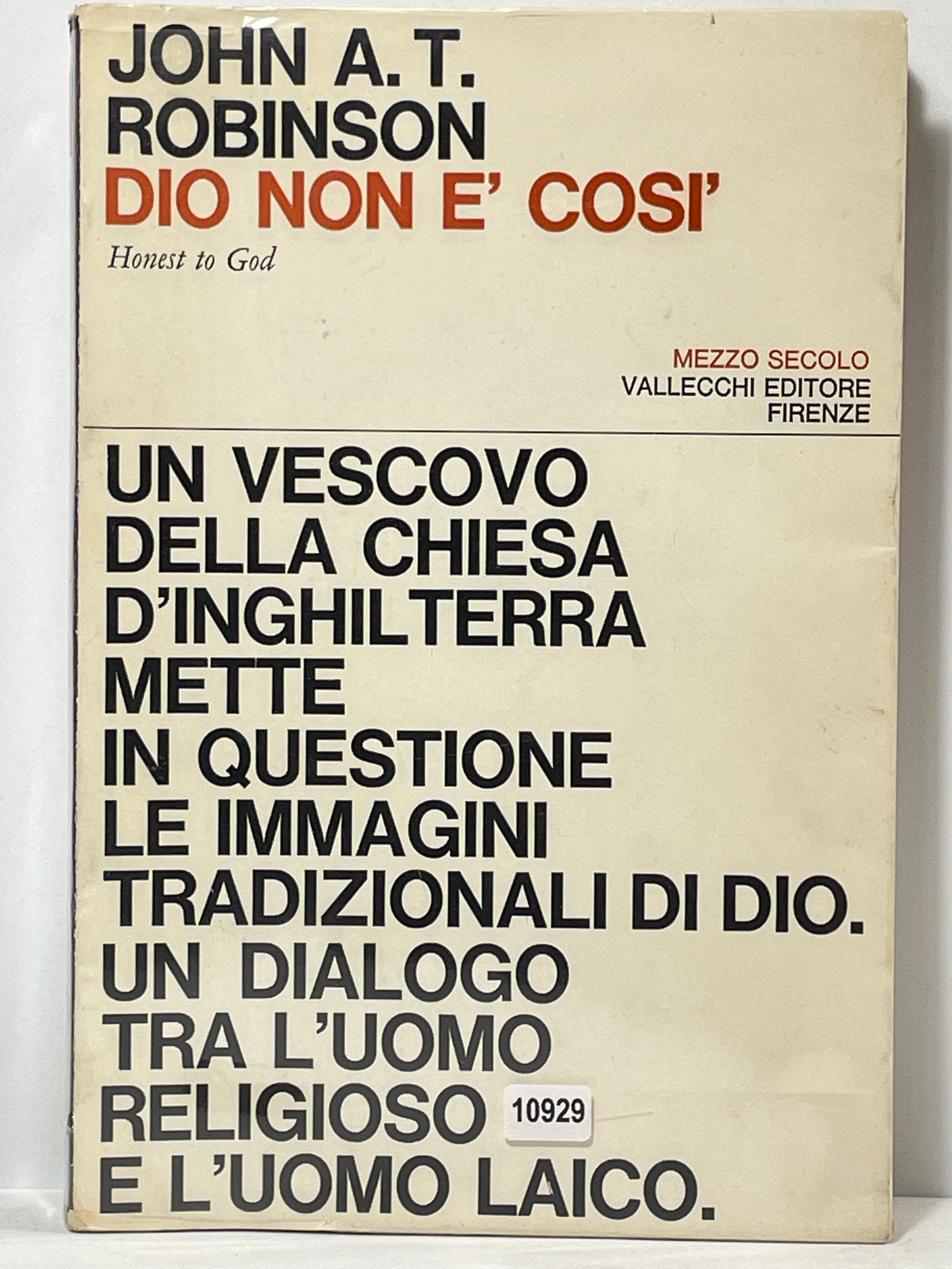 Dio non e' cosi - Un vescovo della chiesa d'inghilterra …