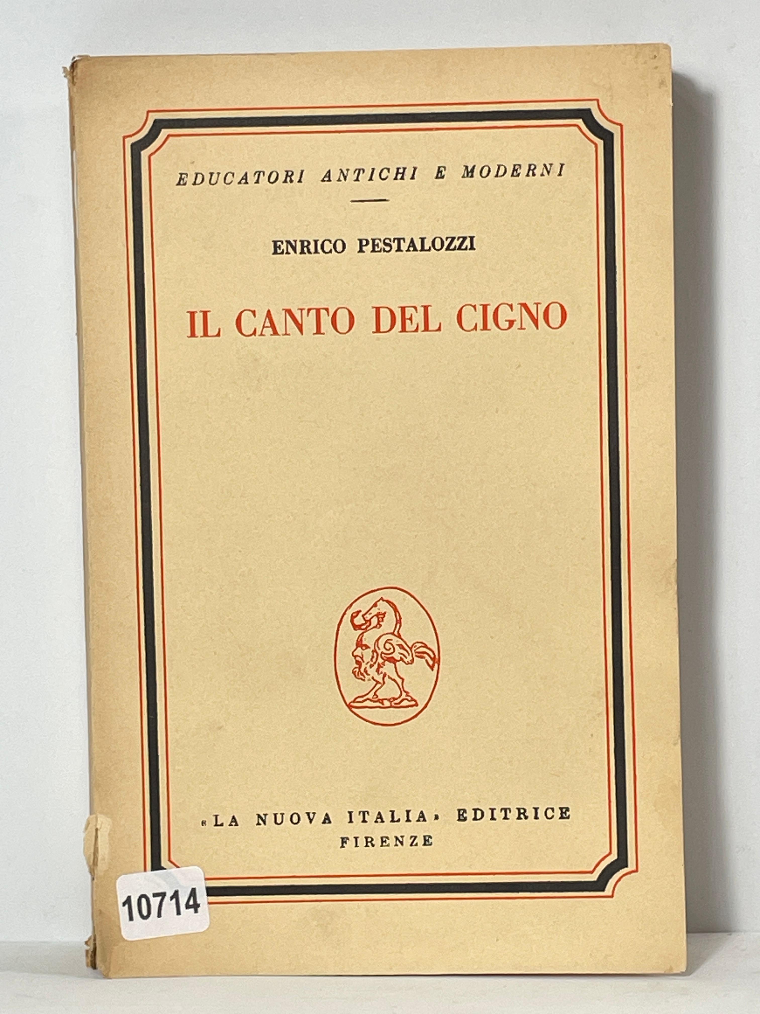Educatori Antichi e Moderni - Il Canto del Cigno